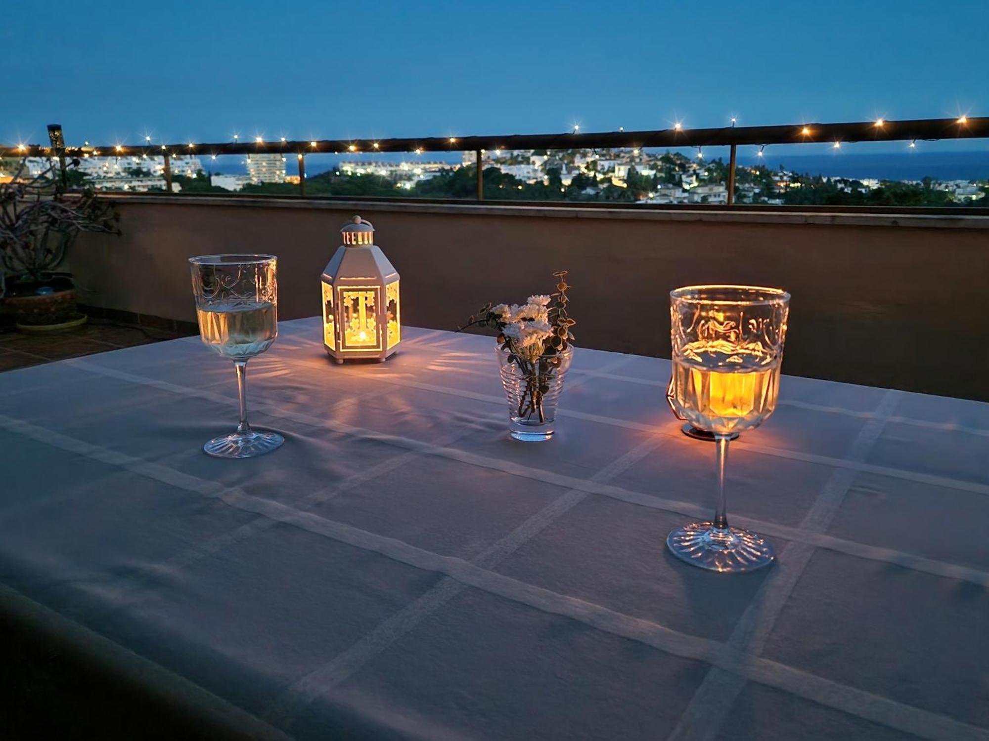 ベナルマデナPenthouse Benalvistas Torregolf Seaviewアパートメント エクステリア 写真